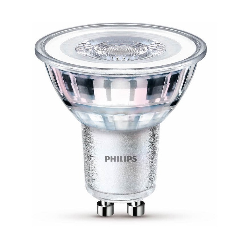 SADA 10x LED Žiarovka Philips GU10/4,6W/230V 2700K