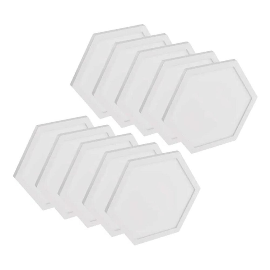 SADA 10x RGBIC Stmievateľný panel LED/1,9W/230V Wi-Fi Tuya