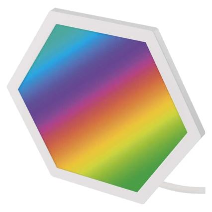 SADA 10x RGBIC Stmievateľný panel LED/1,9W/230V Wi-Fi Tuya