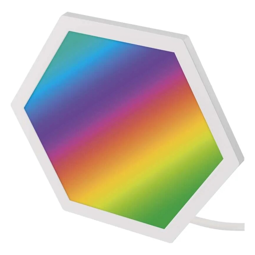 SADA 10x RGBIC Stmievateľný panel LED/1,9W/230V Wi-Fi Tuya