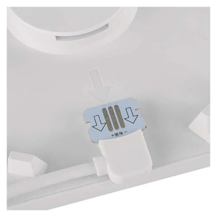 SADA 10x RGBIC Stmievateľný panel LED/1,9W/230V Wi-Fi Tuya