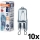 SADA 10x Žiaroviek do rúry HALOPIN G9/40W/230V 2700K - Osram