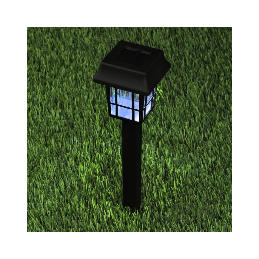 SADA 12x LED Solárna lampa LED/0,06W/1,2V 1xAA 6500K IP44 100 mAh