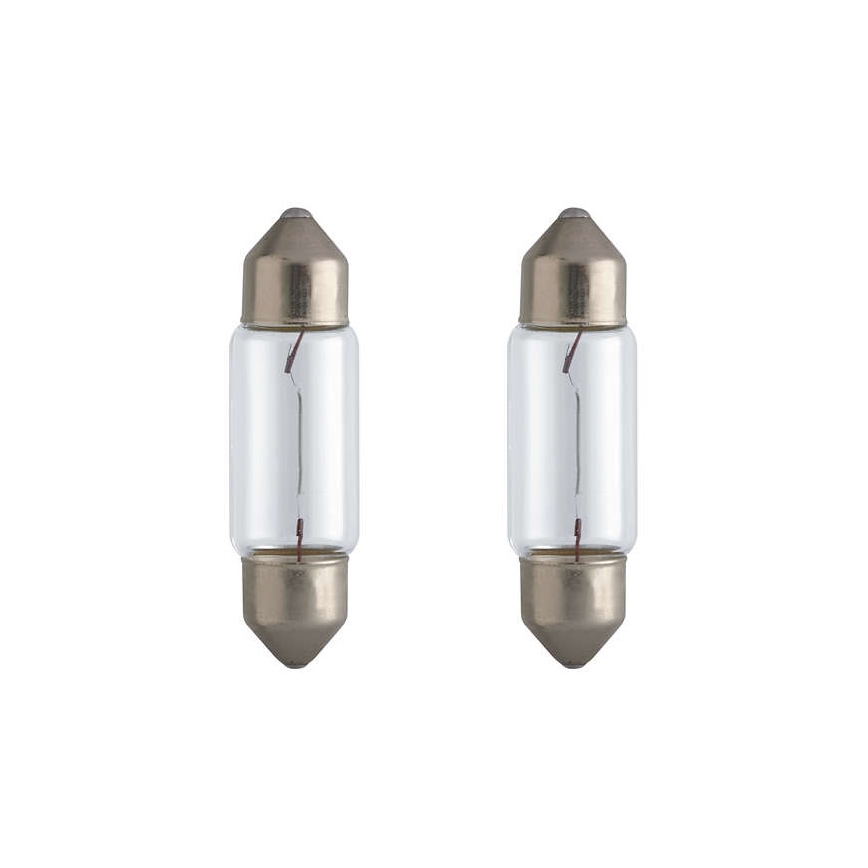 SADA 2x Autožiarovka Philips VISION 12844B2 C5W SW8,5/5W/12V