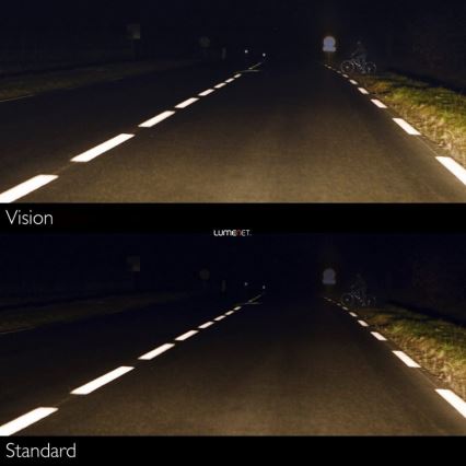 SADA 2x Autožiarovka Philips VISION 12972PRC2 H7 PX26d/55W/12V