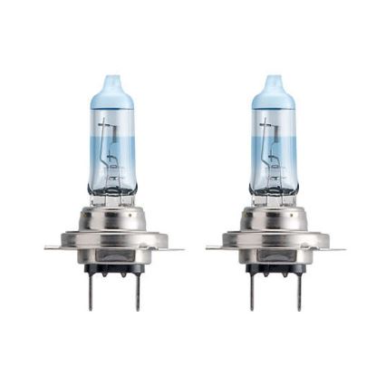 SADA 2x Autožiarovka Philips WHITEVISION 12972WHVSM H7 PX26d/55W/12V