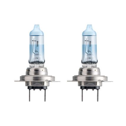 SADA 2x Autožiarovka Philips WHITEVISION 12972WHVSM H7 PX26d/55W/12V 3700K