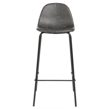 SADA 2x Barová stolička VLADI šedá