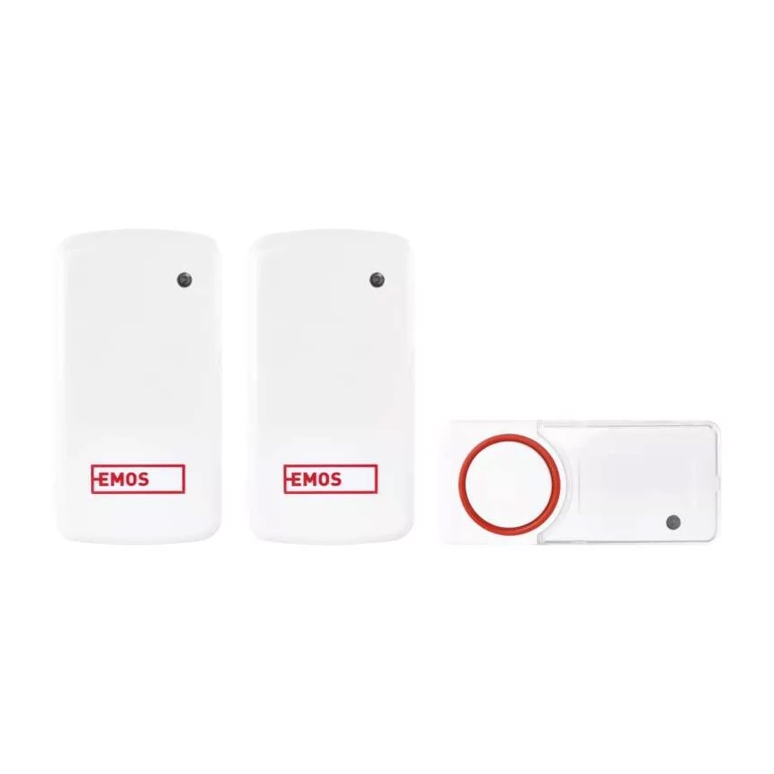 SADA 2x Bezdrôtový zvonček do zásuvky 230V IP44