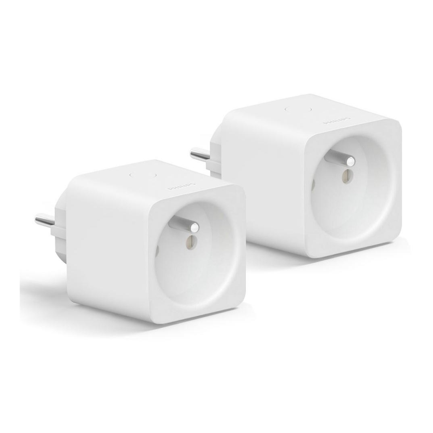 SADA 2x Inteligentná zásuvka Philips Hue Smart plug