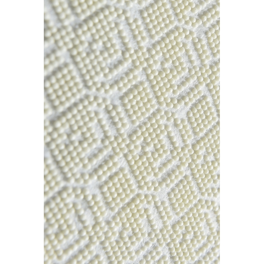 SADA 2x Kúpeľňová predložka GOLDES 60/100 cm čierna/zlatá