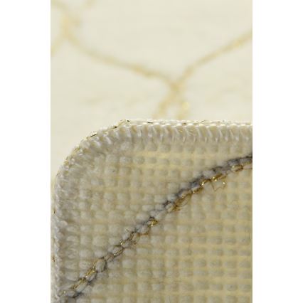 SADA 2x Kúpeľňová predložka INFINITY 60/100 cm béžová