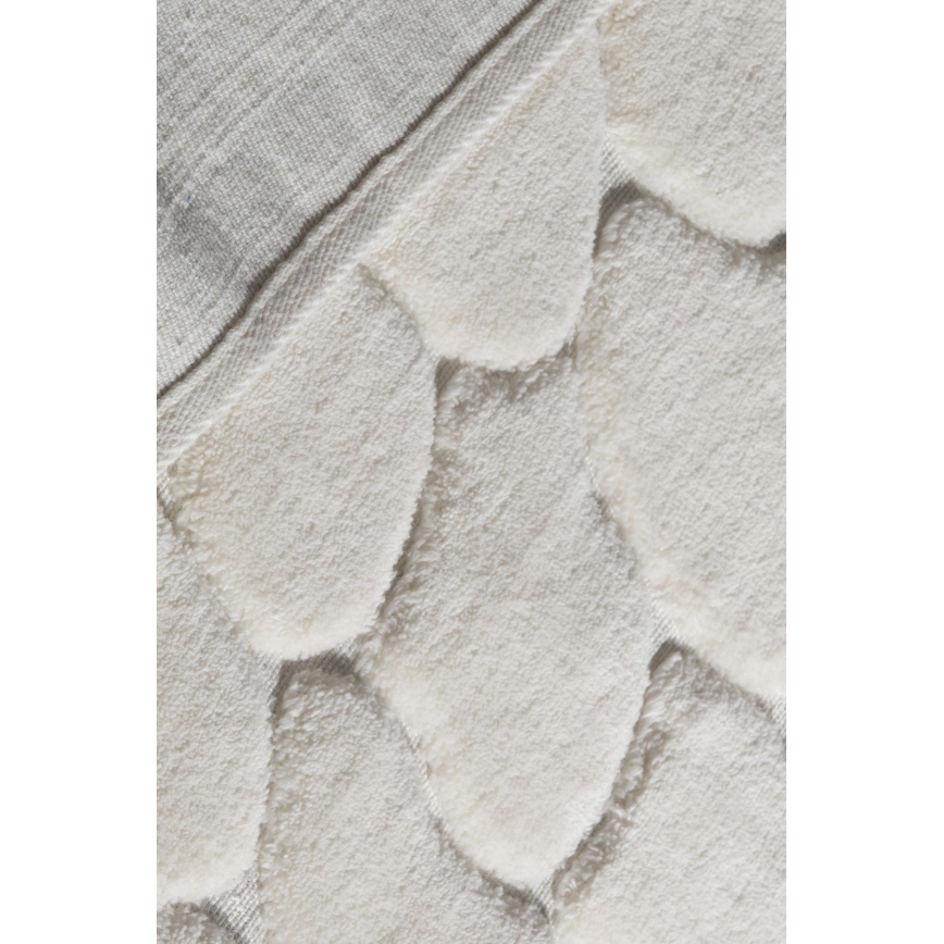 SADA 2x Kúpeľňová predložka LINO 60/100 cm béžová