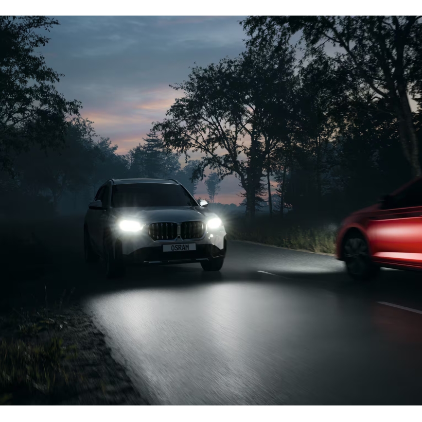 Sada 2x LED autožiarovka NIGHT BREAKER SPEED H4 P43T/14W/12V 6000K - Osram