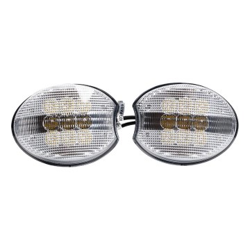 SADA 2x LED Bodové svietidlo pre traktor JOHN DEER LED/45W/10-30V IP69 5700K