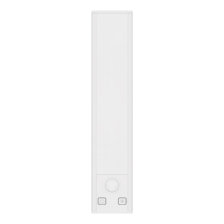 Sada 2 ks LED nabíjateľných svietidiel do nábytku s pohybovým a súmrakovým senzorom VIRO LED/1W/3,7V 800 mAh 3000/4000/6500K 20 cm biela