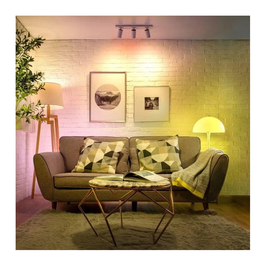 SADA 2x LED RGBW Stmievateľná žiarovka GU10/6,5W/230V 2200-6500K Wi-Fi + DO - WiZ