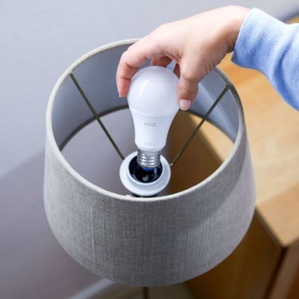 SADA 2x LED Stmievateľná žiarovka A60 E27/8W/230V 2700-6500K CRI 90 Wi-Fi - WiZ