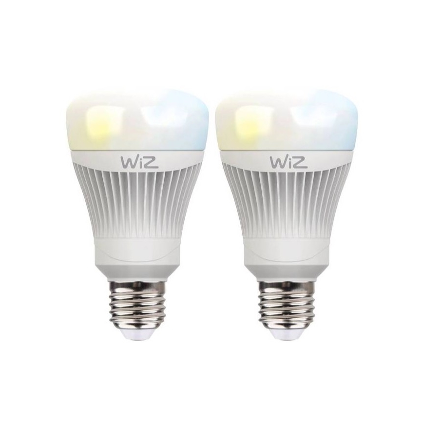 SADA 2x LED Stmievateľná žiarovka E27/11,5W/230V 2700-6500K Wi-Fi - WiZ