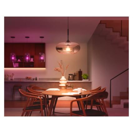 Sada 2x LED stmievateľná žiarovka Philips Hue White and Color Ambiance E27/8,1W/230V 1000-20000K
