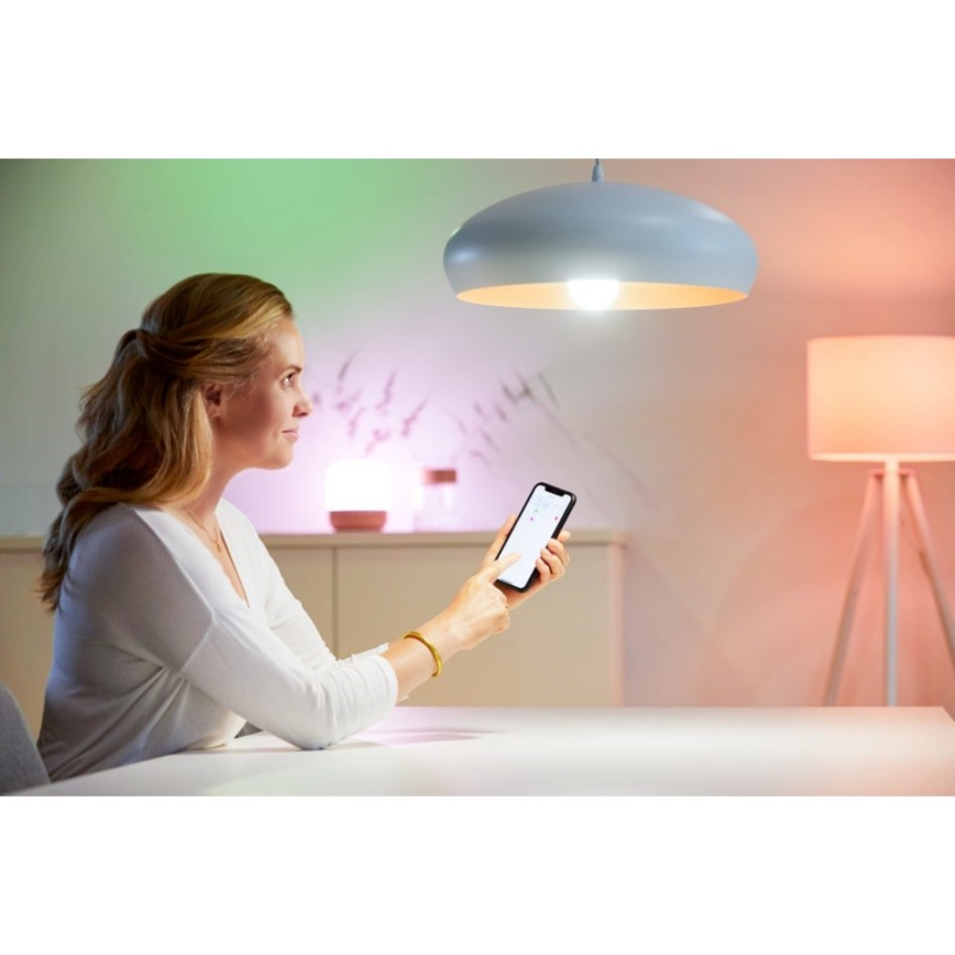 SADA 2x LED Stmievateľná žiarovka VINTAGE FILAMENT A60 E27/6,7W/230V 2700-6500K CRI 90 Wi-Fi - WiZ