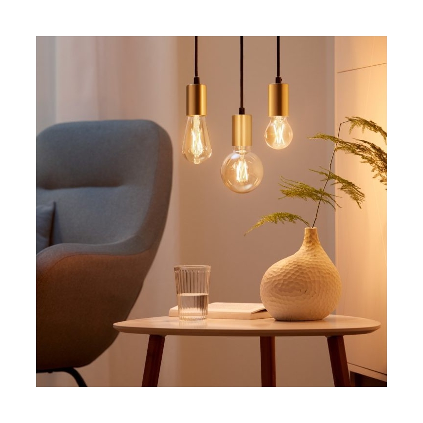 SADA 2x LED Stmievateľná žiarovka VINTAGE FILAMENT ST64 E27/6,7W/230V 2000-5000K Wi-Fi - WiZ
