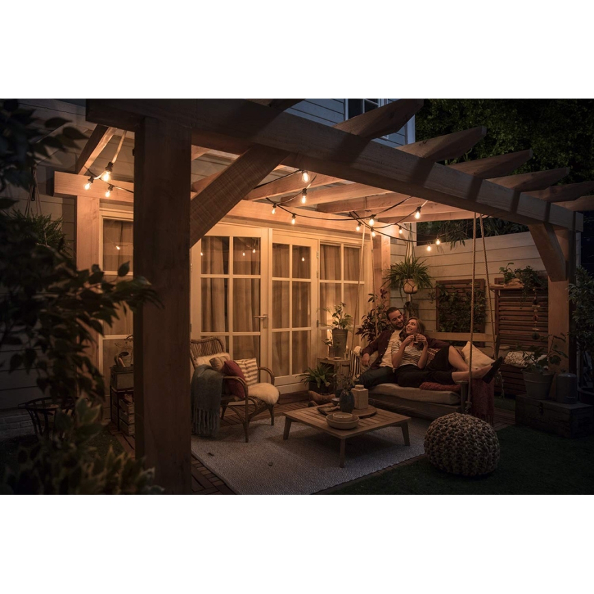 SADA 2x LED Žiarovka Philips B35 E14/2W/230V 2700K