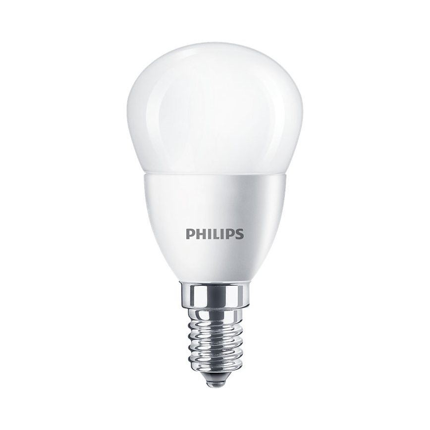 SADA 2x LED Žiarovka Philips P45 E14/5,5W/230V 4000K