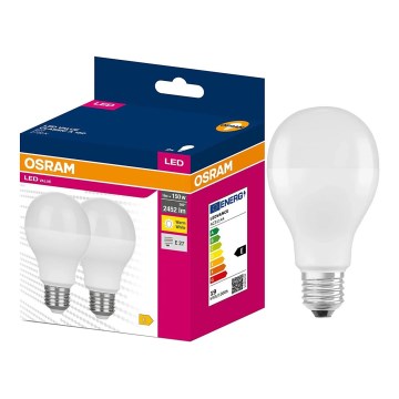 SADA 2x LED žiarovky VALUE CLASSIC E27/19W/230V 2700K - Osram