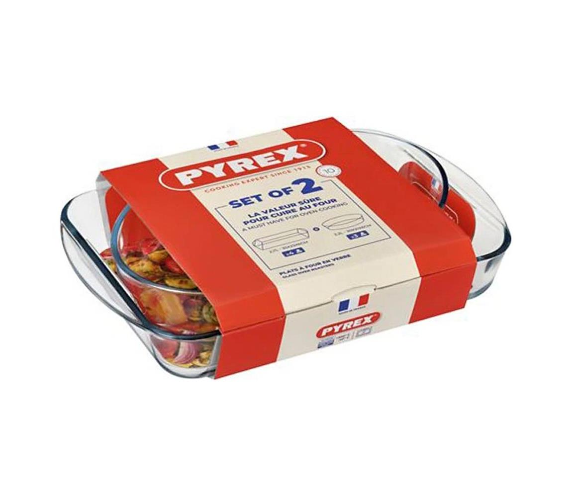 UTC SADA 2x pekáčov PYREX 2,7/2,2 l 913S605/8043