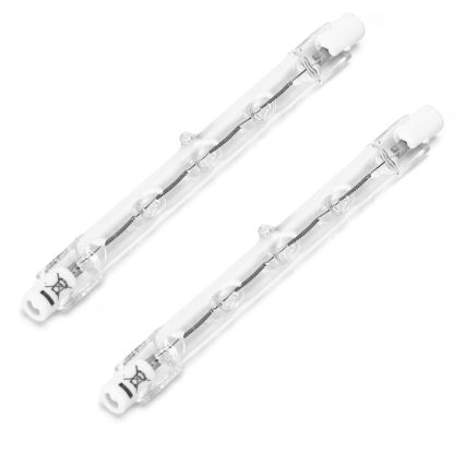 SADA 2x Priemyselná žiarovka J118 R7s/120W/230V 2900K - Aigostar