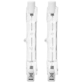 SADA 2x Priemyselná žiarovka J78 R7s/120W/230V 2900K - Aigostar