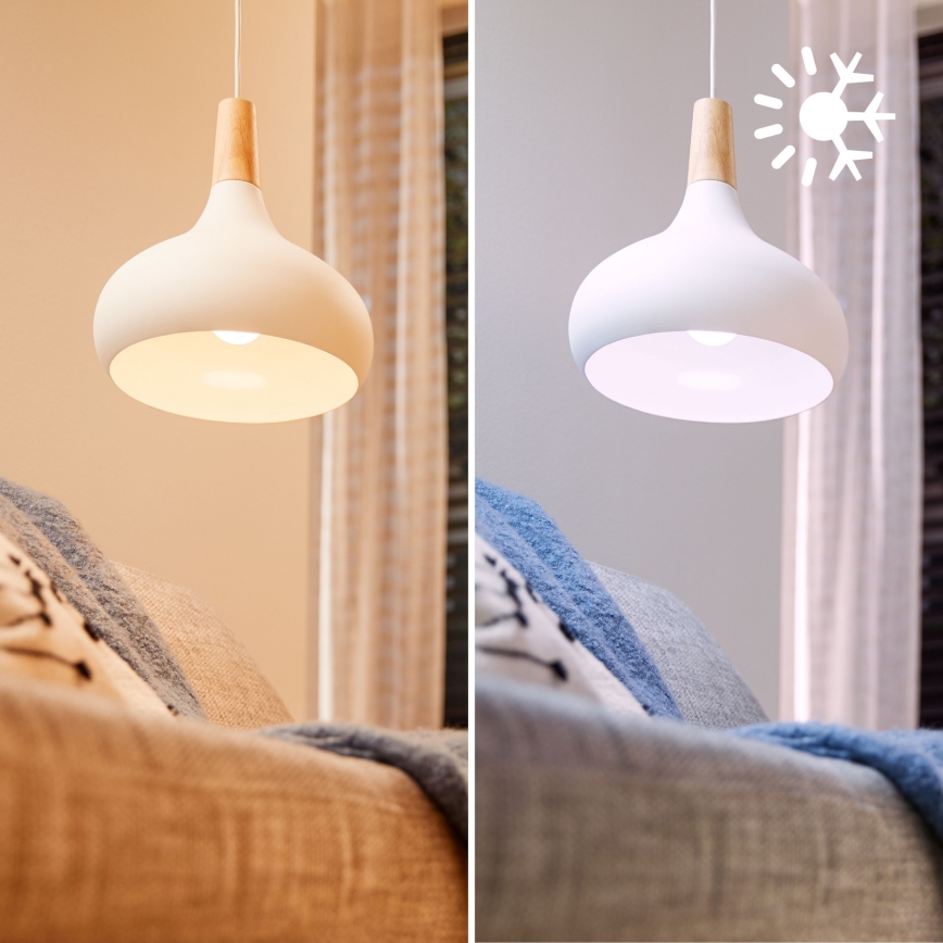 SADA 2x LED RGB stmievateľná žiarovka Philips SMART A60 E27/8,5W/230V 2200-6500K