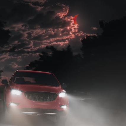 Sada 2× LED autožiaroviek NIGHT BREAKER SMART HB4 P22d/10W/12V 6000K - Osram