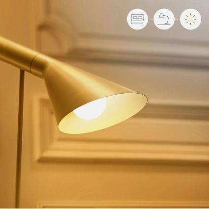 Sada 2× stmievateľných LED žiaroviek A60 E27/9W/230V 2700K Wi-Fi + diaľkové ovládanie - WiZ
