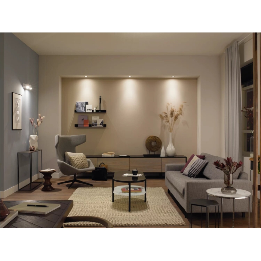 SADA 2x stmievateľné LED žiarovky Philips Hue WHITE AMBIANCE GU10/4,2W/230V 2200-6500K + Hue bridge