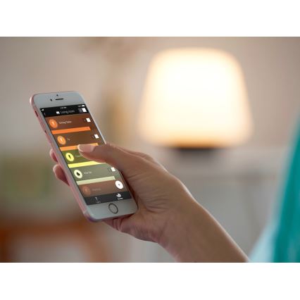 SADA 2x stmievateľné LED žiarovky Philips Hue WHITE AMBIANCE GU10/4,2W/230V 2200-6500K + Hue bridge