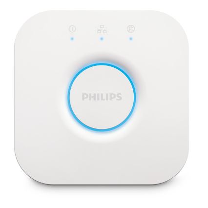 SADA 2x stmievateľné LED žiarovky Philips Hue WHITE AMBIANCE GU10/4,2W/230V 2200-6500K + Hue bridge
