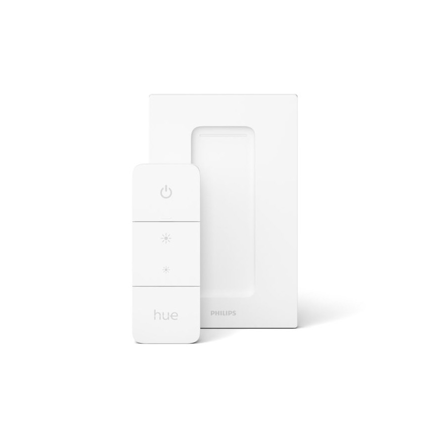 SADA 2× stmievateľných LED žiaroviek Philips Hue WHITE AMBIANCE GU10/4,2W/230V 2200-6500K + stmievač
