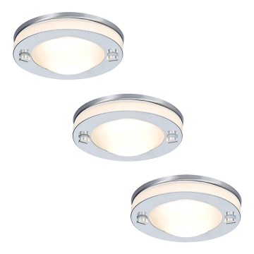 SADA 3x LED kúpeľňové podhľadové svietidlo 3xGU10/3,5W/230V IP65 SADA 3x LED kúpeľňové podhľadové svietidlo 3xGU10/3,5W/230V IP65