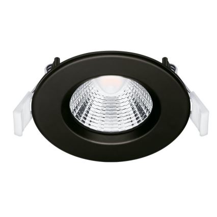 SADA 3x LED Kúpeľňové podhľadové svietidlo LED/5,5W/230V 2700K IP65 čierna