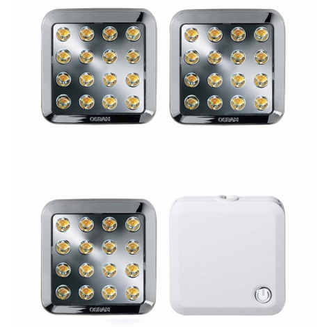 SADA 3x LED Podlinkové svietidlo QOD LED/3,5W/230V 3000K - Osram