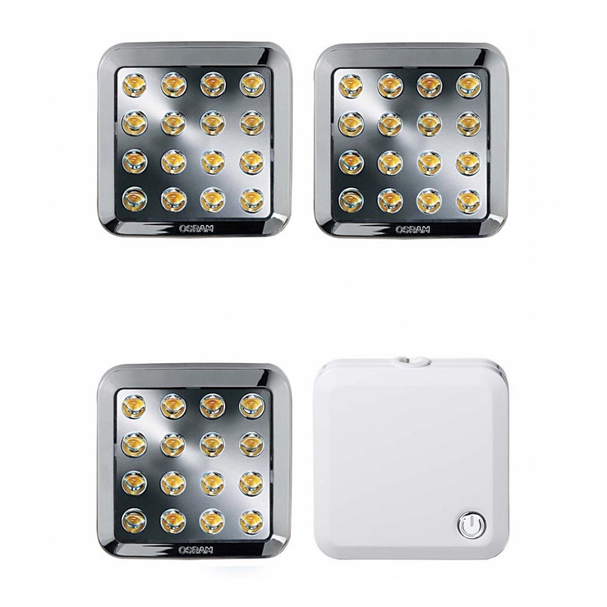 SADA 3x LED Podlinkové svietidlo QOD LED/3,5W/230V 3000K - Osram