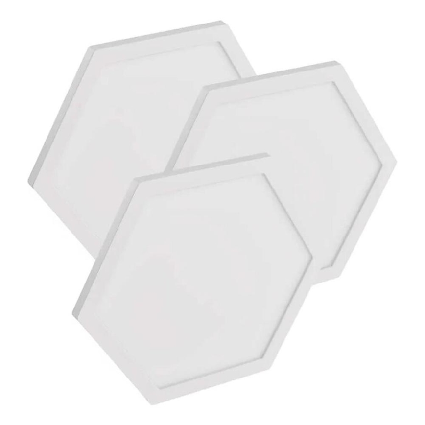 SADA 3x LED RGBIC+CCT Stmievateľný panel - rozšírenie 3xLED/1,8W/230V Wi-Fi Tuya