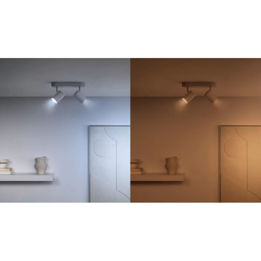 SADA 3x LED RGBW Stmievateľná žiarovka PAR16 GU10/4,7W/230V 2200-6500K Wi-Fi - WiZ