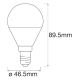 SADA 3x LED RGBW Stmievateľná žiarovka SMART+ E14/5W/230V 2700K-6500K Wi-Fi - Ledvance