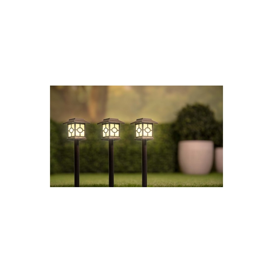 SADA 3x LED Solárne svietidlo LED/1,2V