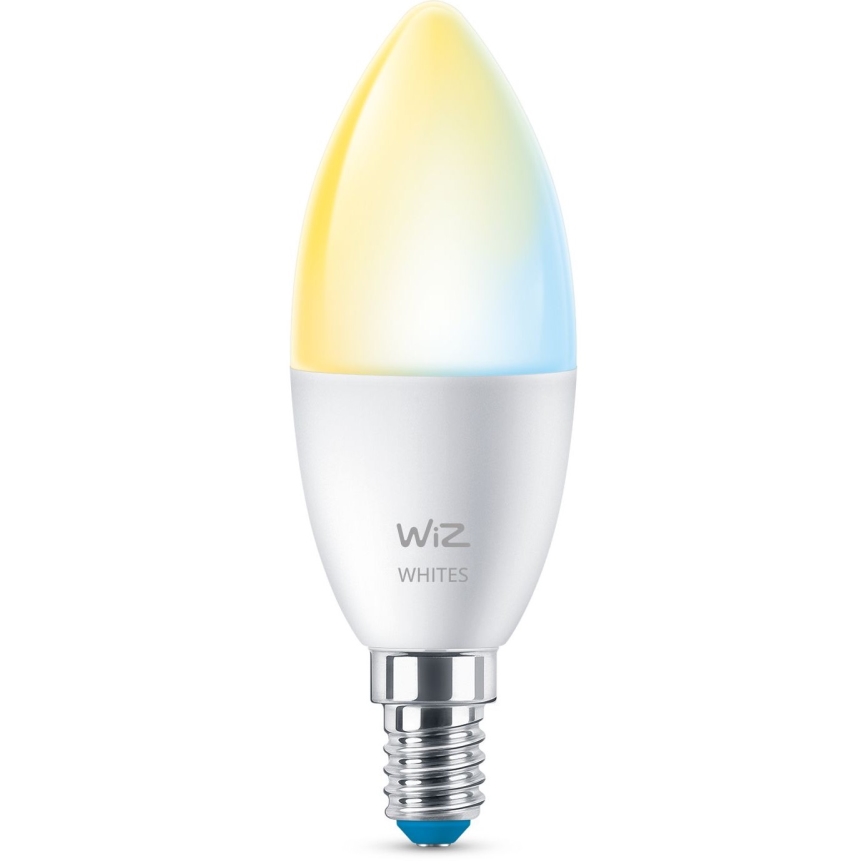 SADA 3x LED Stmievateľná žiarovka C37 E14/4,9W/230V 2700-6500K CRI 90 Wi-Fi - WiZ