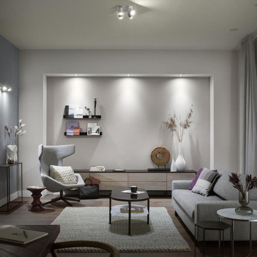 SADA 3x LED Stmievateľná žiarovka Philips Hue White And Color Ambiance GU10/5W/230V 2000-6500K