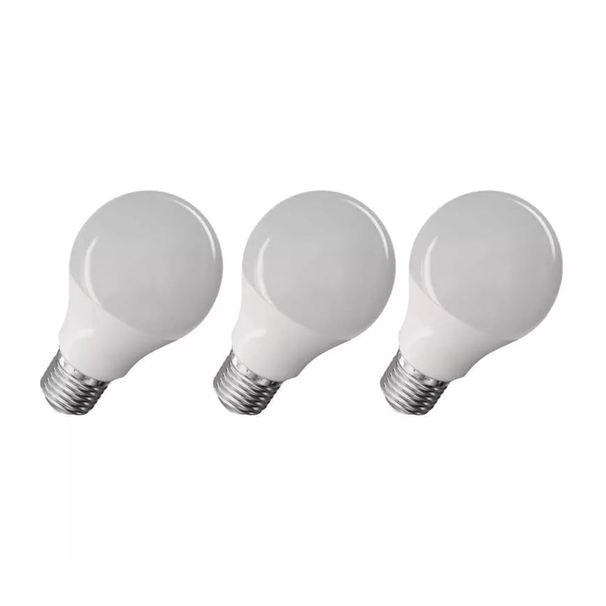 SADA 3x LED Žiarovka A60 E27/7,2W/230V 2700K CRI 94 Ra